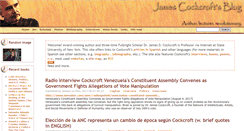 Desktop Screenshot of jamescockcroft.com
